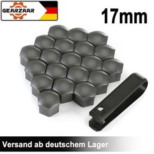 20x 17mm Radschrauben Radmutter Bolzen Kappen Abdeckung für Audi VW BMW Mercedes
