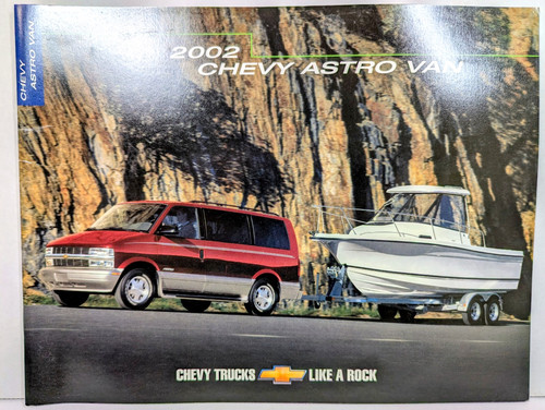 Vintage 2002 chevrolet - chevrolet, astro