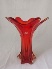 Murano Uran Glasvase, 50er 60er Jahre, Italy