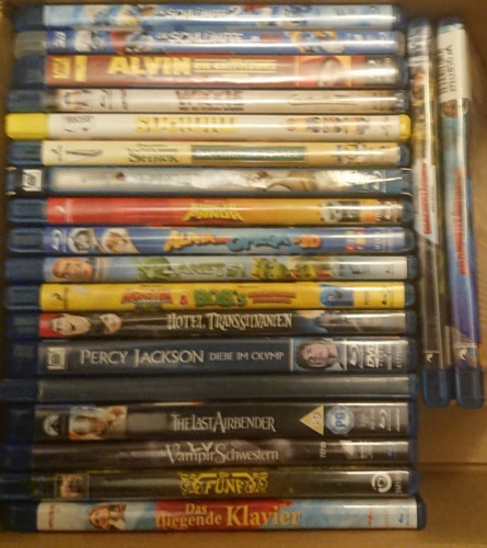 Blu ray paket sammlung - paket,
