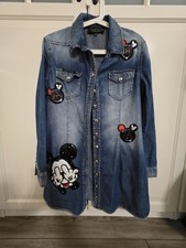 Philipp Plein Mickey Maus  Jeans Bluse GR XXL 42