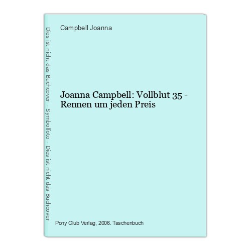 Joanna campbell vollblut - joanna, campbell: