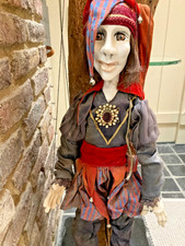 Künstler-Marionette-Handarbei