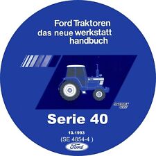 ORIGINALES Werkstatthandbuch für Ford Traktoren 5640 6640 7740 7840 8240 8340