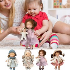 Puppe Waldorf handgemachte Plüschpuppe schöne Baumwolle Plüschpuppe Mädchen