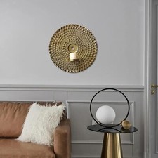 Kerzenhalter Gold Metall