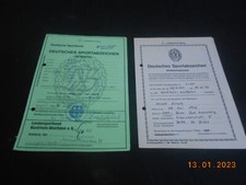 2x Urkunde Zeugnis Deutsches