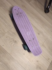 Pennyboard rosa/blau zum Skaten, Skateboard