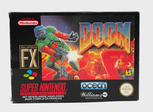 Doom super nintendo snes fah - doom,