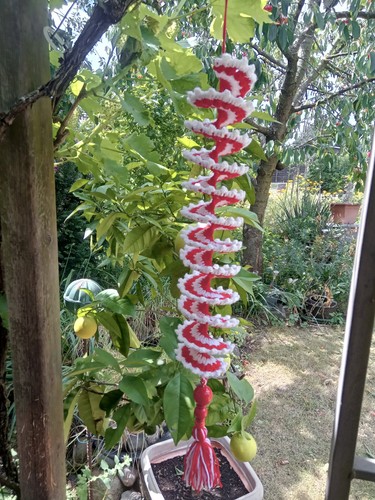 Handgemachtes spiral mobile - handgemachtes, spiral-mobile