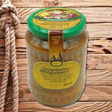Hausgemachter Wildgulasch -