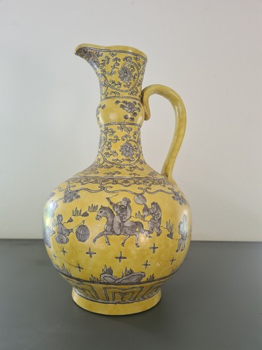 Große china vase gelb - china,