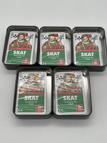 Ass skatkarten skat blatt - 5x,