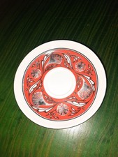 UNTERTASSE Chodziez, Made in Poland, schönes Dekor, Goldrand