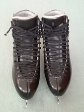 Graf Herren Eislaufschuhe mit MK Kufen für Tanz und Synchronlauf Grösse 9