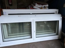2 Gartentüren 2 Glasscheiben, 4 Fenster marke GEALAN