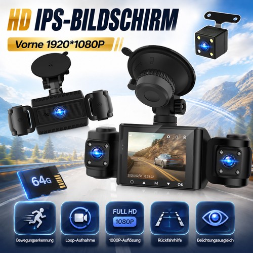 Kanal 1080p panorama dashcam - kanal,