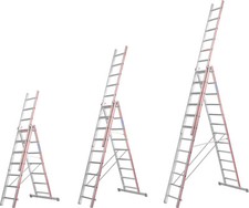 Hymer Mehrzweckleiter 3-teilig