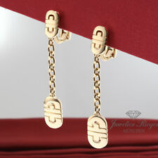 Bulgari Ohrringe Parentesi Gelbgold 750 Gold Ohrhänger Schmuck Bvlgari