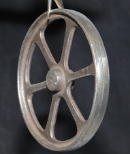 Schwungrad 100 mm Stahlguss für Stirlingmotor, Flammenfresser oder Dampfmaschine