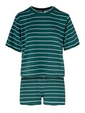 Polo Ralph Lauren Damen Pyjama Club Terry NachtwÃ¤sche Baumwolle Schlafnzug