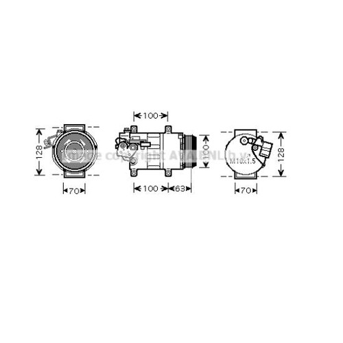 Kompressor klimaanlage für - kompressor,