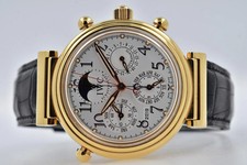 IWC Da Vinci Perpetual Calendar Ewiger Kalender Rattrapante 18k Rose Gold IW3754