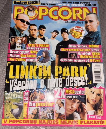 Popcorn magazine linkin - magazine,