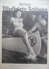 BERLINER ILLUSTRIRTE ZEITUNG 26 - 29.6. 1939 Wasser-Wochenende Anatolien Indien
