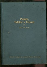 Pumps, blowers and presses