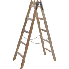 Profi Holzleiter - 5 Sprossen