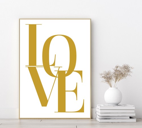 Liebesbriefe poster druck home - liebesbriefe,
