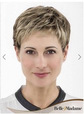 Kunsthaarperücke Damen - Chocolate - Belle Madame Neuwertig 