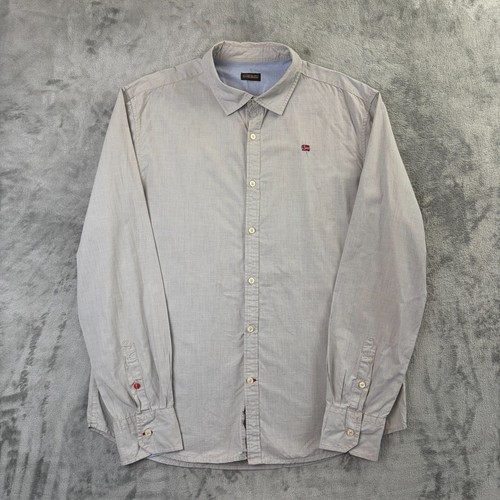 Napapijri geographic hemd - geographic, grau