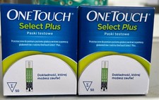 100Stk*OneTouch Select Plus Blutzuckerteststreifen NEU/OVP 10/2026 (2x50 Stk)