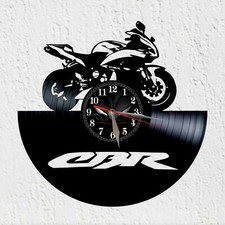 Vinyl Schallplatten Wanduhr