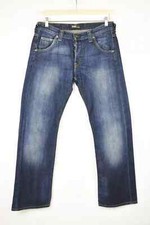 Lee Flint Jeans Herren W31 L29 Regelmäßige Gerade Fade Effekt Knopf Fly Taschen