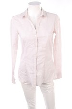 H&M Bluse Karo S weiß