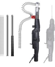 Automatischer Kettenschraubpistole - Elektrobohrer für Holzbearbeitung + 50 Schrauben + 2 Verlängerungsstangen