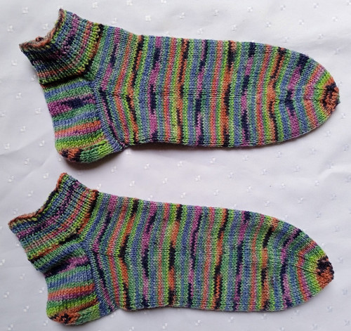 Warme selbstgestrickte sneaker - warme,