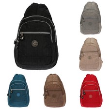 Kleiner City Rucksack Nylon Daypack Herren Damen Tasche Nylon Handtasche Bag Neu