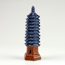 Bonsaifigur Asiatische Pagode