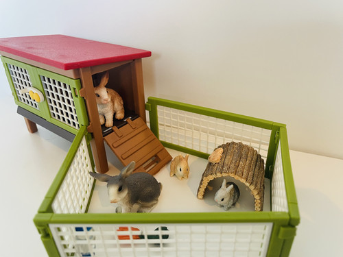 Schleich kaninchenstall - schleich,