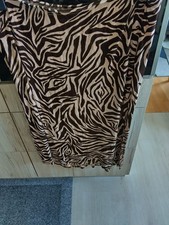 schöner stretch Rock in beige braun Gr. XXL fällt sehr groß aus von citiknits