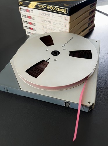 Agfa aluspule tonbänder 18 - agfa, ,