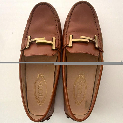Tod damen leder mokassins - tod's,
