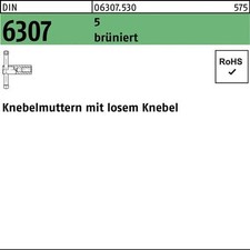 Knebelmutter DIN 6307 losen