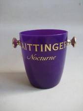 Taittinger Nocturne Champagner # Flaschenkühler Eiskübel Eimer Sektkühler # lila