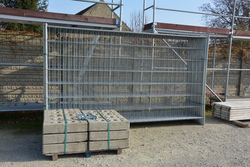 Bauzaun 300 lfm mobilzaun - bauzaun,