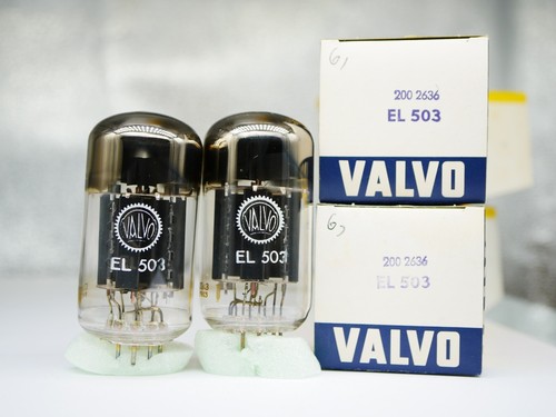 Matched pair el503 8278 - 8278, valvo